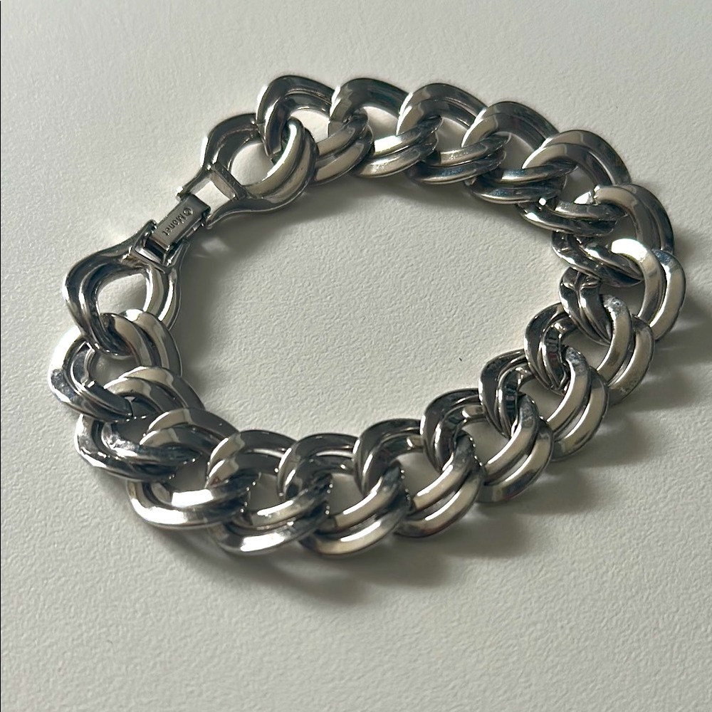 Monet Women’s Silver Chain Bracelet